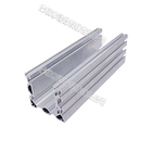 Die Casting Aluminum Alloy Profile Customized Length Silver White For Racking System