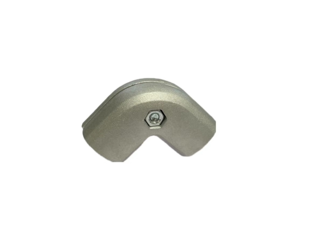 Industrial Aluminum Tube Connector Flexible Elbow Joint ADC-12 Material