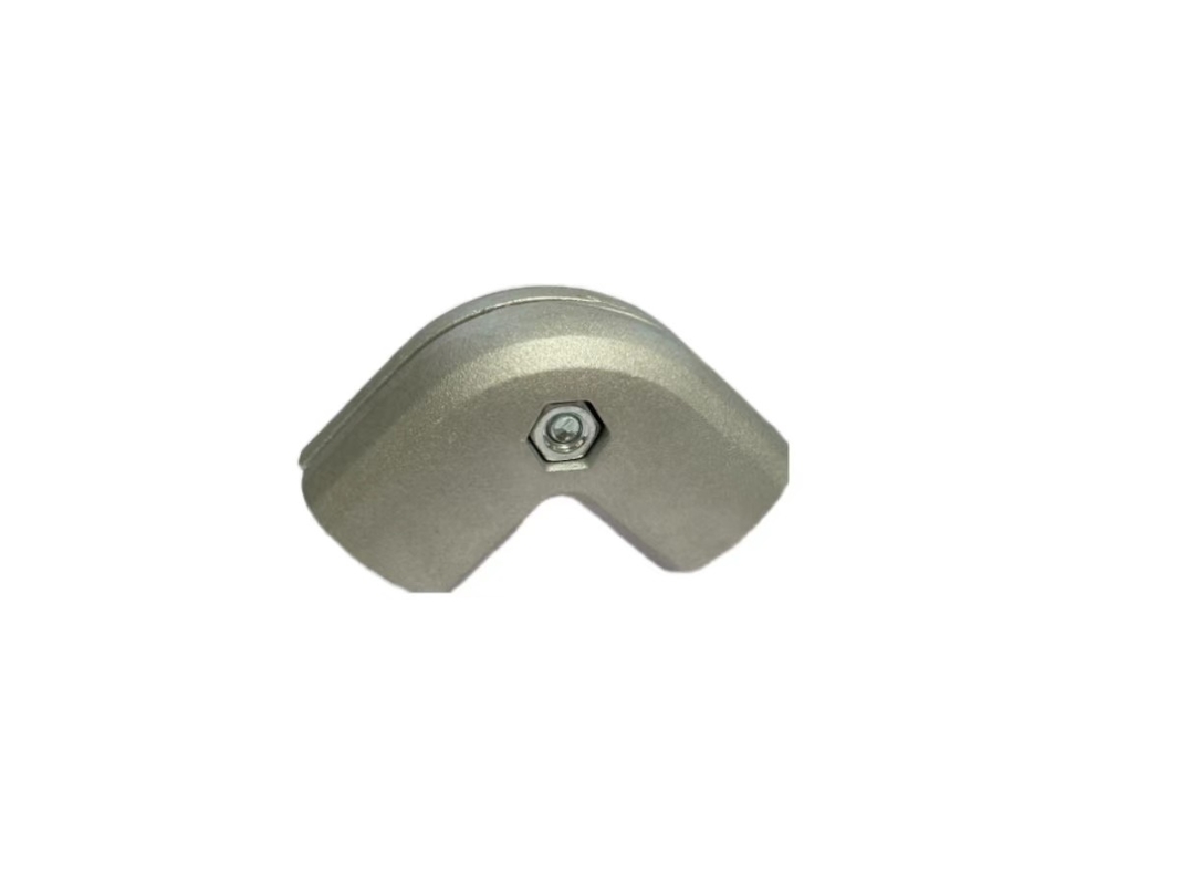 Industrial Aluminum Tube Connector Flexible Elbow Joint ADC-12 Material AL-2