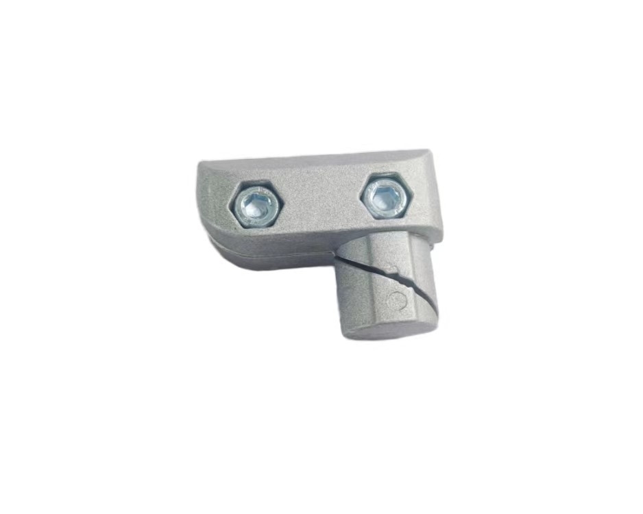 Slivery Sandblasting ADC-12 Aluminum Pipe Joints Multi Connector Long Inner Type AL-1-C