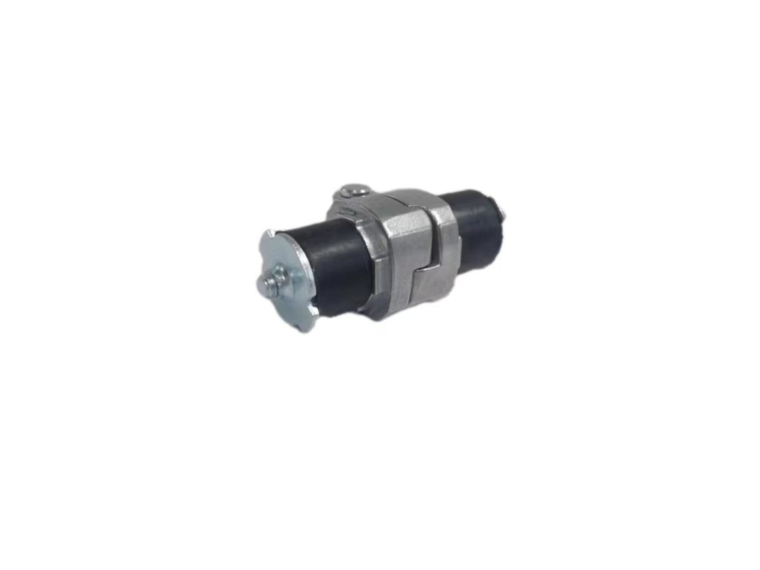 ADC12 Aluminum Tube Joint Folding Connection AL-41 Silver Material Sandblasting