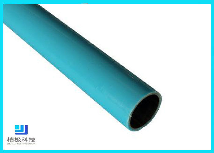 Composite Pipes Use For Production Line Blue Plastic Coated Steel Pipe