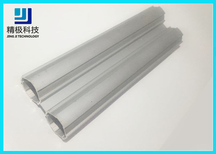 1.7mm Thick Aluminum Round Pipe Sliver White AL-2817 4m/ Bar Alumite Treatment