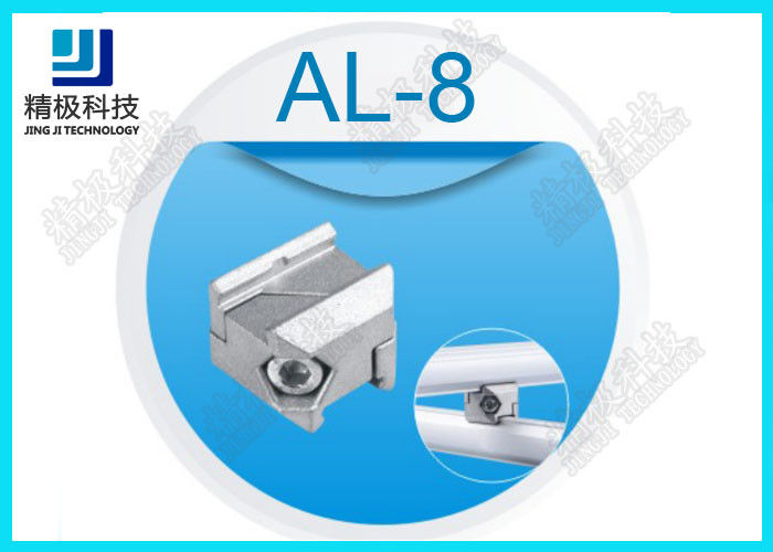 Alloy Aluminum Tubing Connectors AL-8 External 90 Degree Connect Two Aluminum Pipes