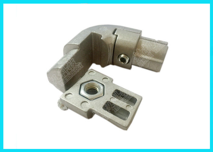 Double Sides Aluminum Tubing Joints 90 Degree Inner Connector Die Casting AL-12