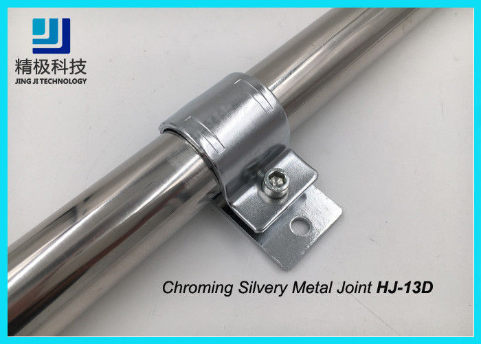 Industrial Polishing Chrome Pipe Fittings , Chrome Plated Pipe Connectors Eco Friendly HJ-13D