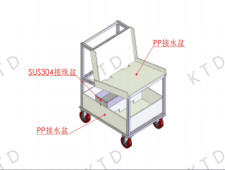 ENIG Process 4" Silent Casters Transport Trolley for Smooth and Silent Movement