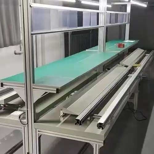 Customizable Conveyor Production Line with Adjustable Speed and Easy Operation for Electronics Factories