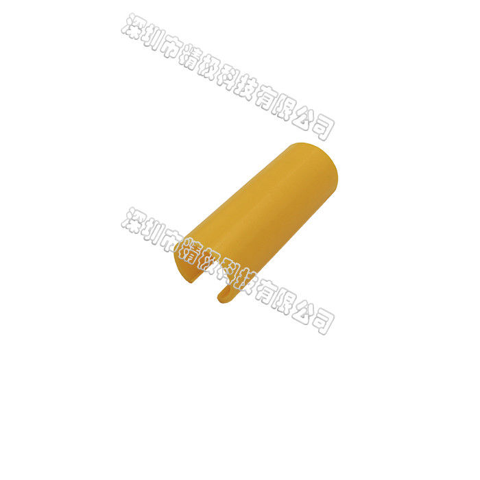 P-2000-C Aluminium Alloy Tube Glass Card Slot Pane Acrylic Board PVC In Yellow