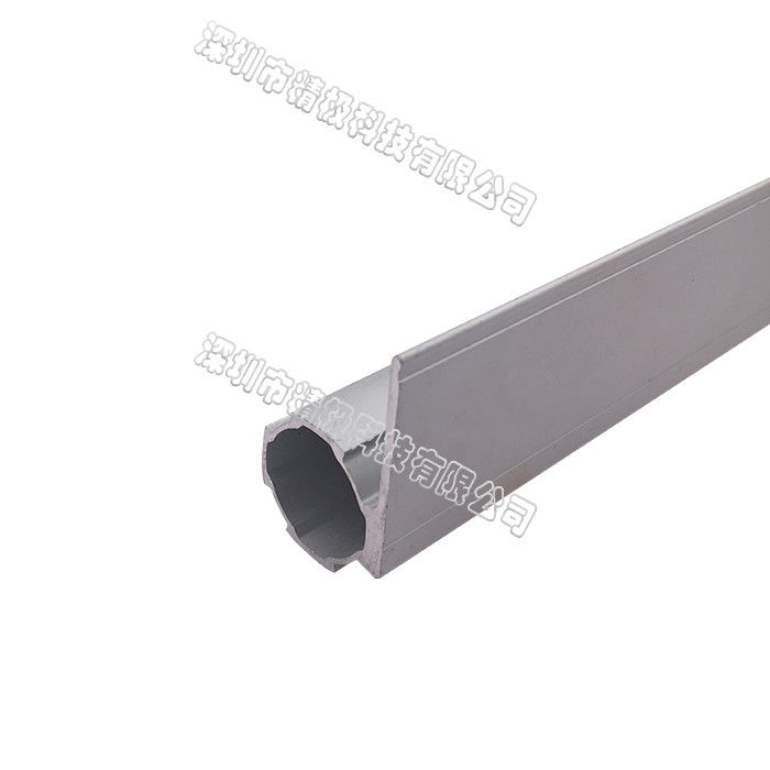 Silver 19mm Aluminium Alloy Pipe AL-19L AL-19K Die Casting 6063-T5 High Glossy
