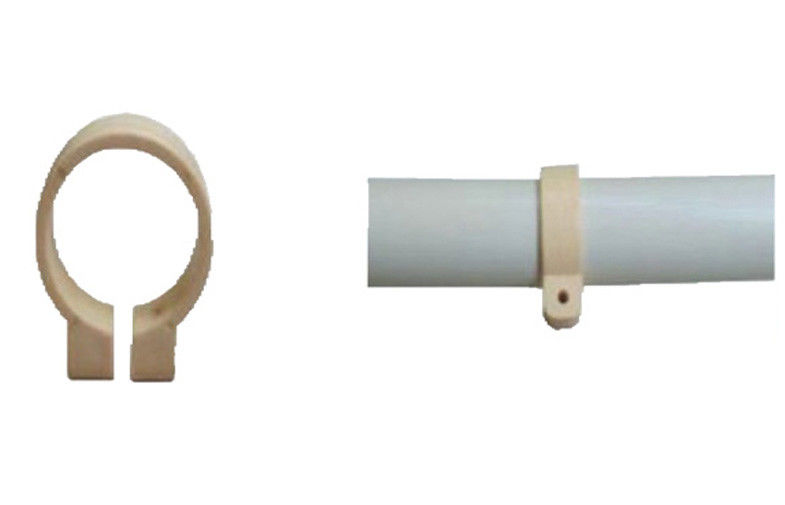 Industrial Lean Plastic Pipe Joints / Clamp , Dia 28mm Pipe Fittings