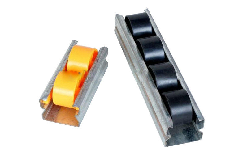 Plastic PP Wheel Metal Flow Sliding Roller Track 38mm 40mm 60mm
