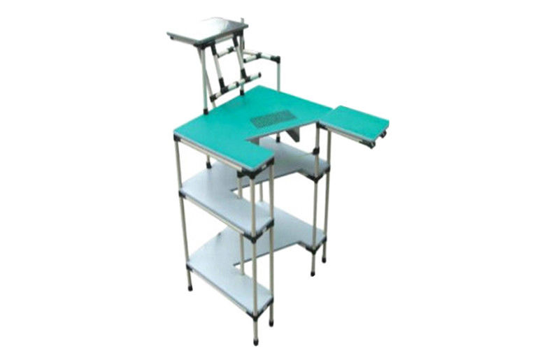 Portable Light Weight Pipe Workbench , Product Testing Pipe Rack Station