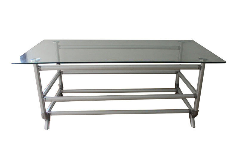 Lightweight Reuseable Flexible Composited Pipe Workbench ESD Aluminum Pipe Table