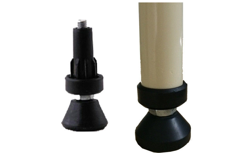 Black Screw Adjuster Pipe Rack Fittings For Pipe Racking System