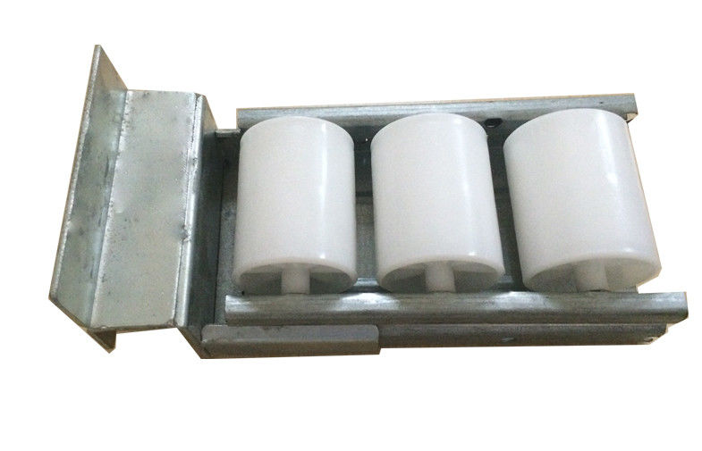 High End SPCC Steel Metal Connector For Roller Track / Assembly Mobile Trolley