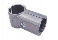 Grinding Face AL-60 OD28mm Aluminum Pipe Joints Nature Color