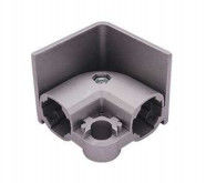 OD 28mm Aluminum Pipe Fittings AL-37 Anodize For Casterfor