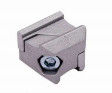 Flexible Claw 90 Degree Cross Aluminum Pipe Joint With Die Casting For Pipe Racks