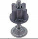 OD 43mm Foot Cup Aluminum Pipe Fittings AL-22 Zinc Alloy
