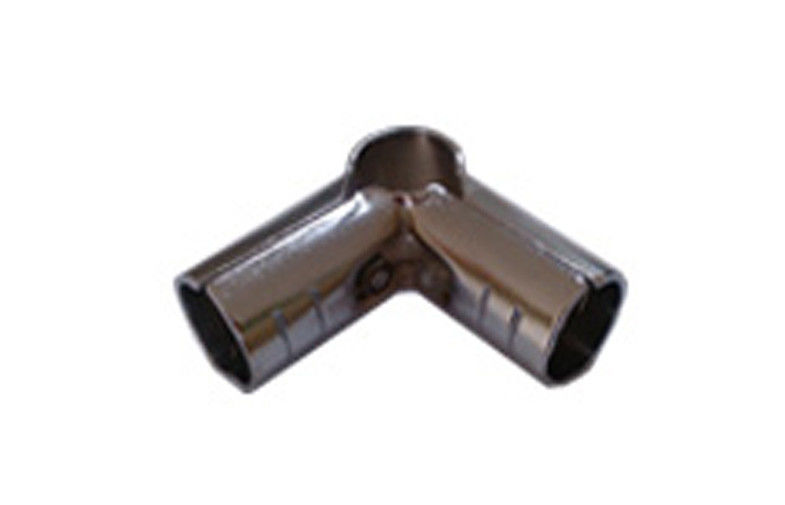 2.5mm Thickness SPCC Steel Chrome Pipe Connectors For Racking System