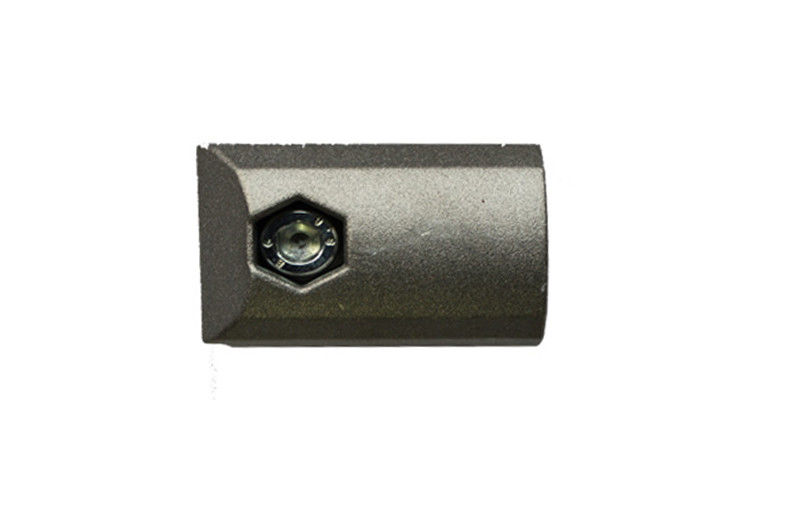 Dia 28mm Aluminum Tubing Connectors , Female Claw Tee Type Outer Connector