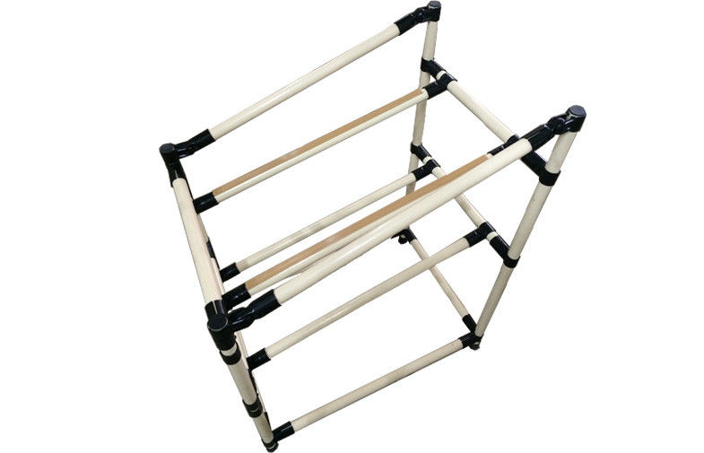ODM / OEM Steel Pipe Rack With Plastic Coated Outside Multi-purpose