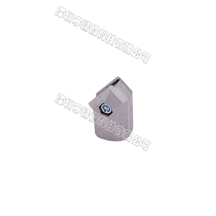 ADC-12 Aluminum Pipe Connector 45 Degree External Connector Aluminum Tubing Joints
