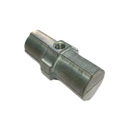 Industrial Metal Pipe Coupling Bidirectional Connection Round Zinc Alloy AL-14