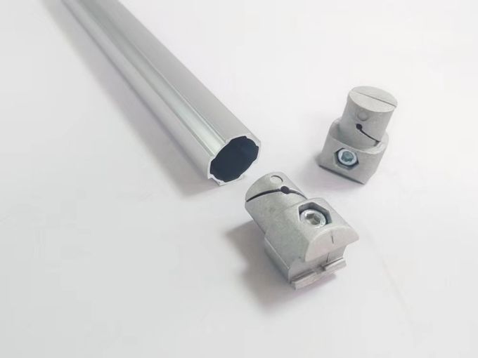 AL1S Aluminum Tubing Joints Slivery Sandblasting Inner Type S Multi Angle